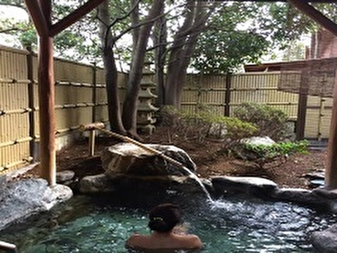すみよし館の露天風呂